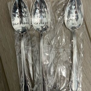 Pregnancy announcment spoons